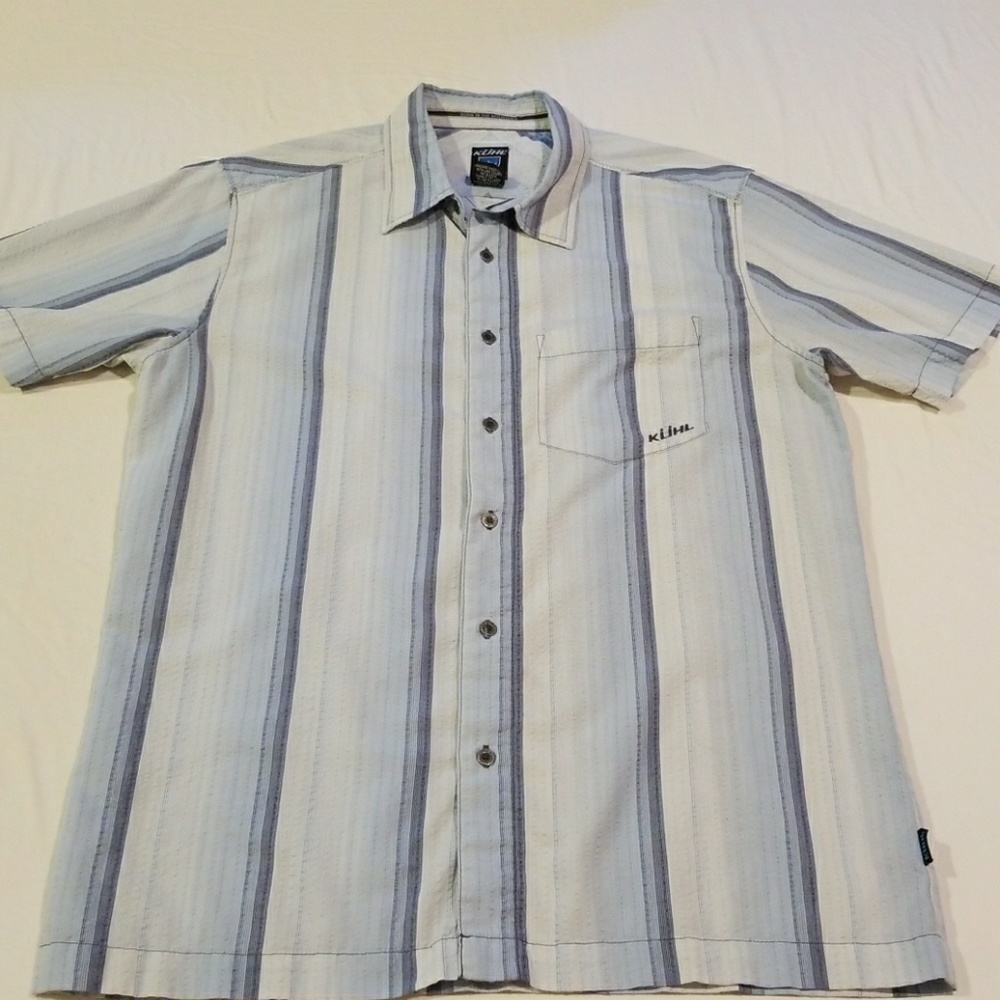 Kuhl button down shirt.  Beautiful color!