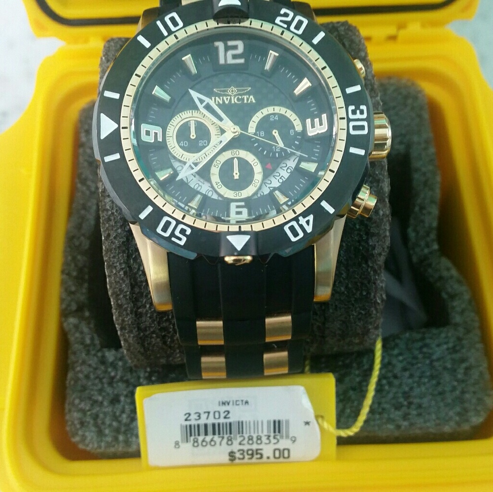 Invicta scuba diver chronograph watch