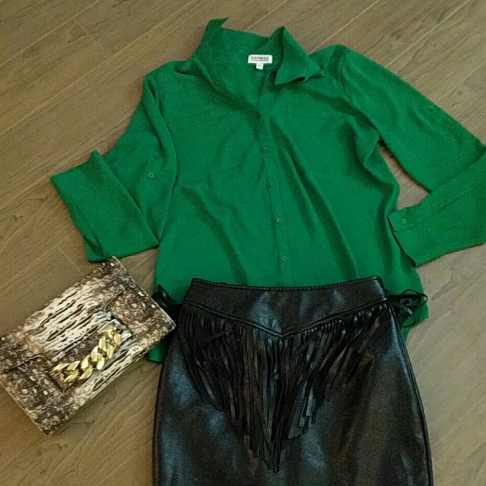 Express portofino shirt size l