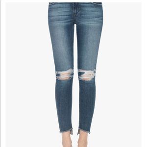 Joe's "Blondie" mid rise skinny ankle jean