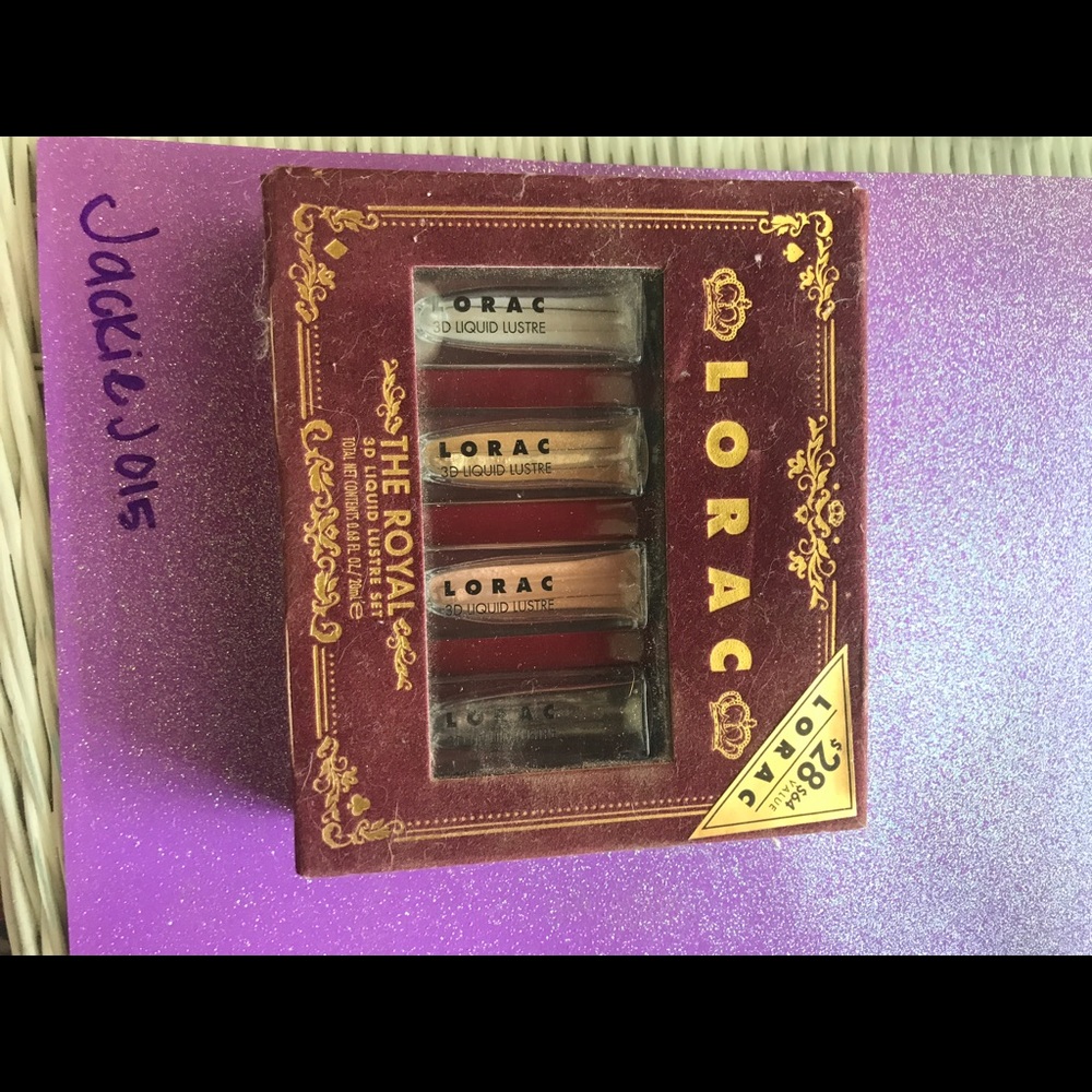 Lorac the Royal 3D Liquid Lustre Set