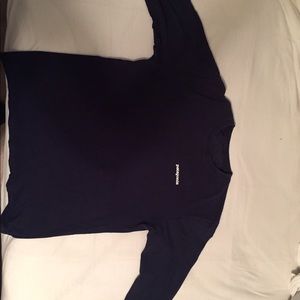 Long sleeve navy Patagonia shirt - MEDIUM