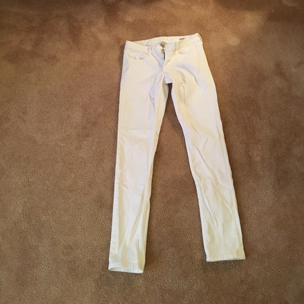 Arizona white super skinny jeans