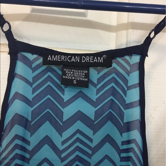 American Dream Spaghetti strap top - Picture 2 of 3