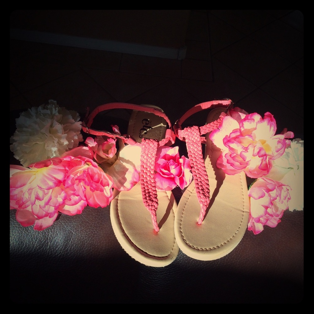 I am selling a pair of sandals.