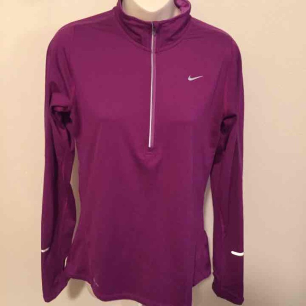 Purple Nike Dry-fit Jacket
