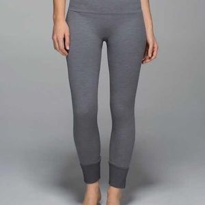 Lululemon Ebb to Street Gray Legging - 4
