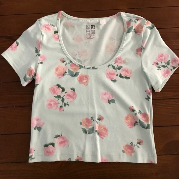 Nollie Floral Crop Top - Picture 3 of 6