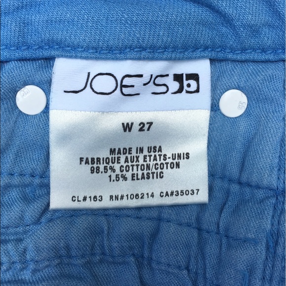 Joe's Blue Flare Denim Jeans size 27 - Picture 6 of 6