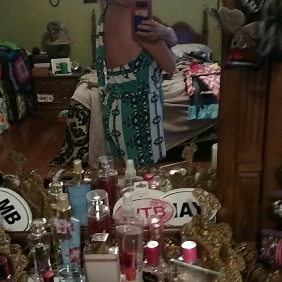 Aztec green romper - Picture 3 of 4