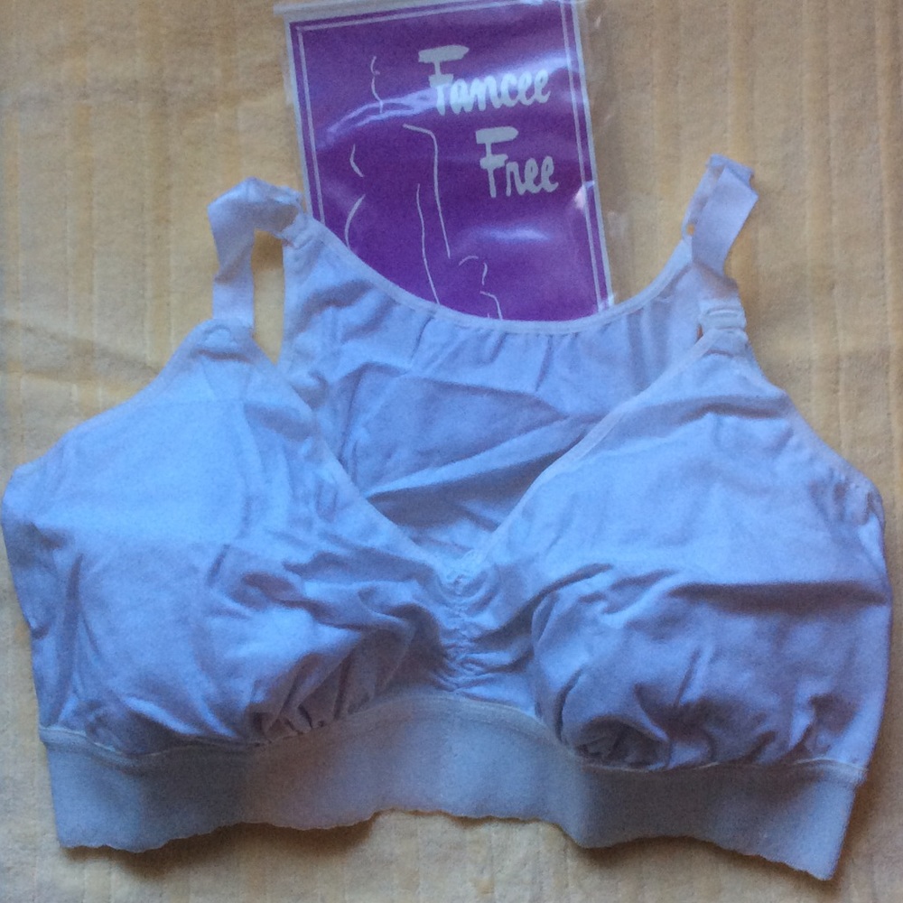 NIP - Fancee Free "Hands Free" Nursing Bra - White