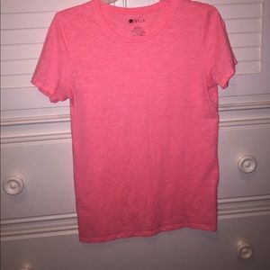 Pink work out t shirt