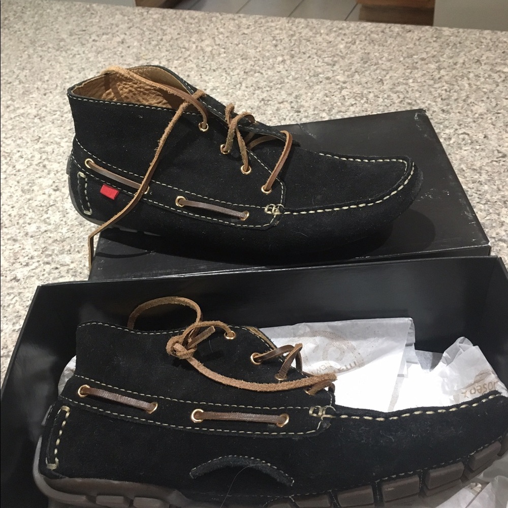 Marc Joseph Suede Lace Up Boots