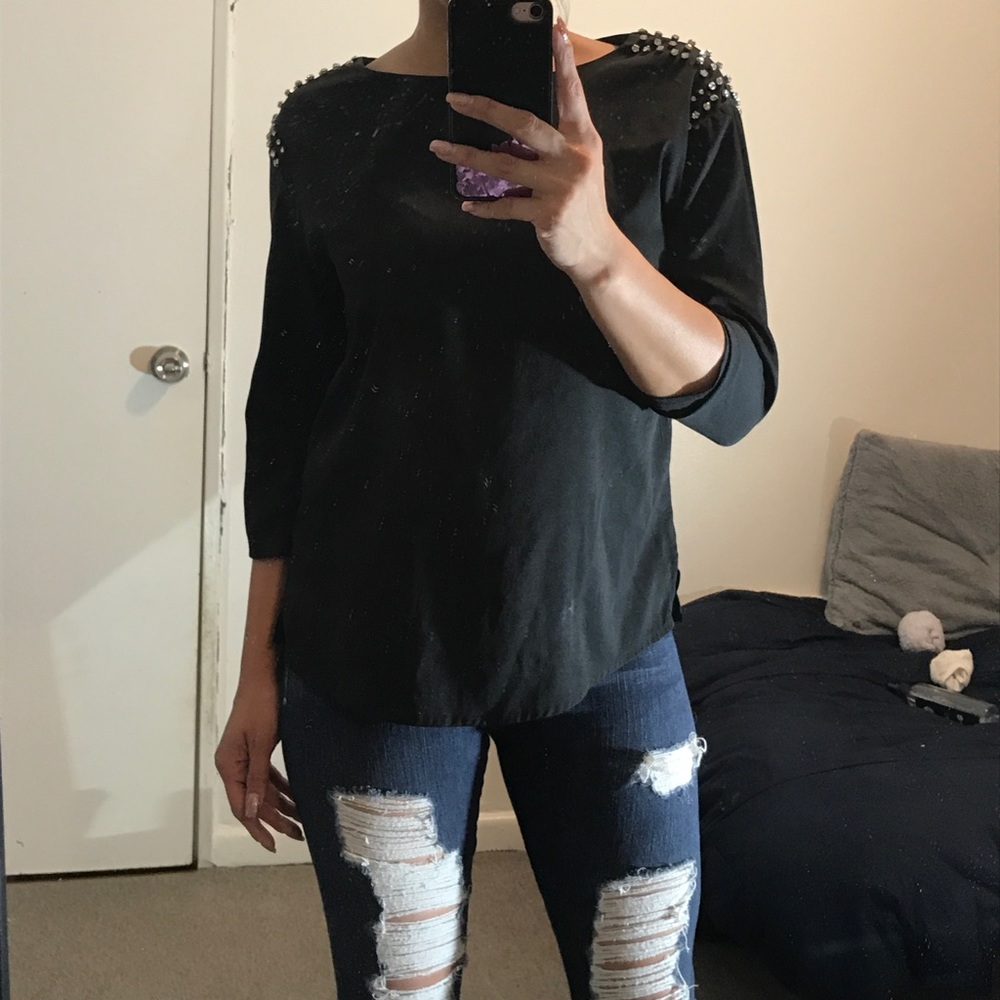 🖤 BLACK H&M BLOUSE 🖤