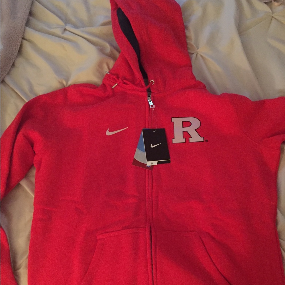 Womens Rutgers hoodie never worn NWT