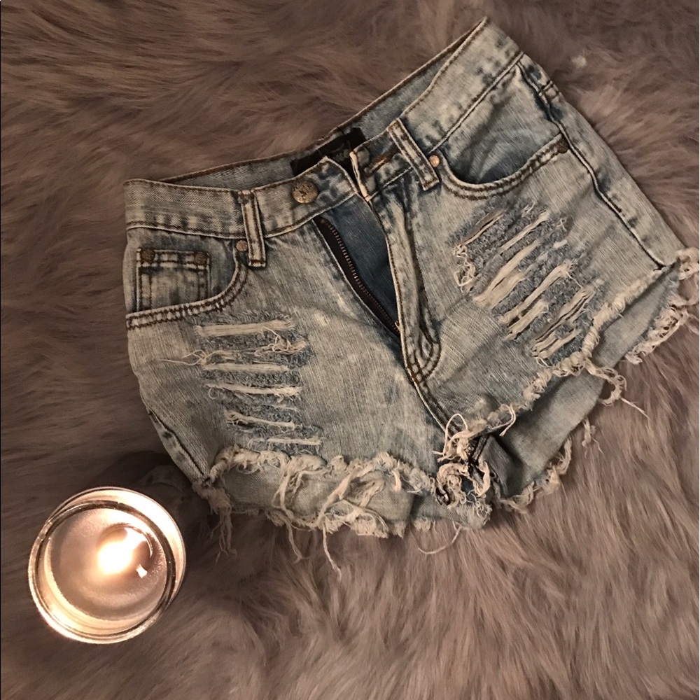 Sexy Denim Short Shorts