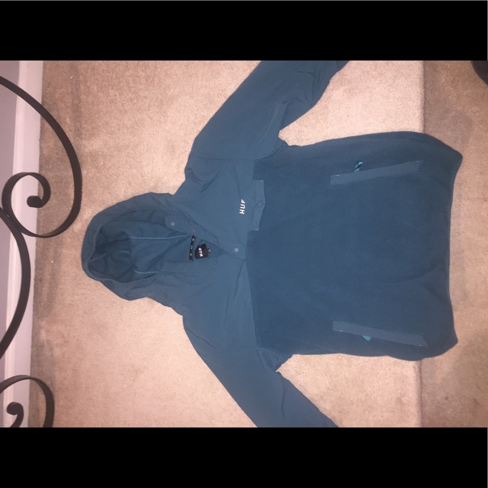 HUF Large fleece hoodie/pullover