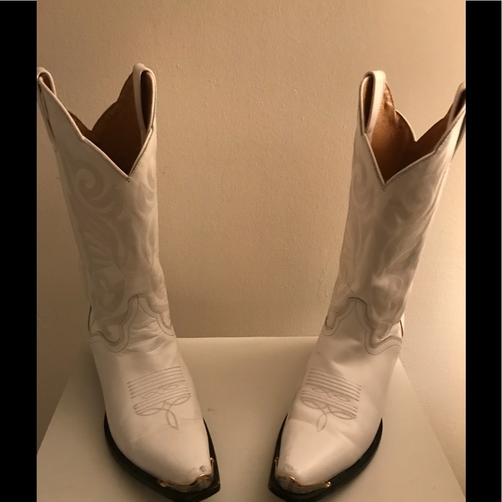 Custom WHITE boots...on SALE NOW!