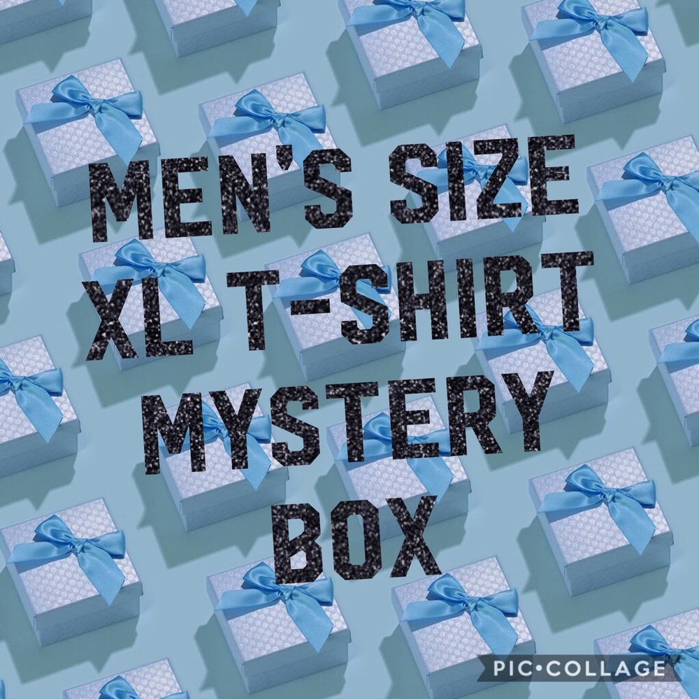 5 Men's size XL t-shirt mystery bundle!