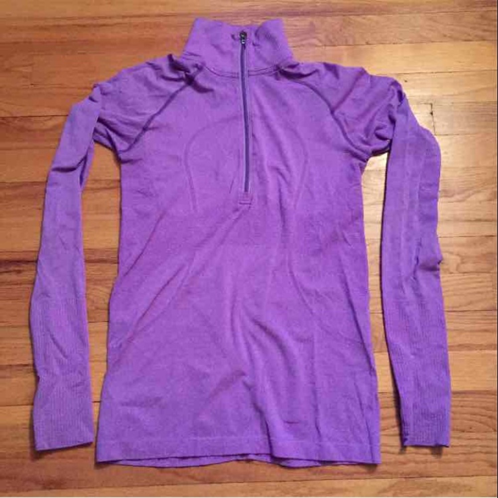 Purple Lululemon Zip-Up