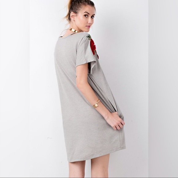 EMBROIDERED TUNIC DRESS - Picture 3 of 5