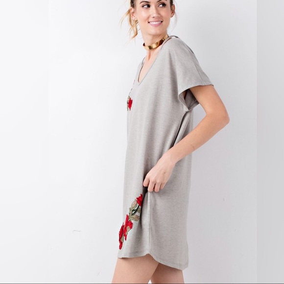 EMBROIDERED TUNIC DRESS - Picture 5 of 5