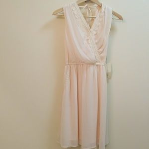 V Neck Pink dress, NWT