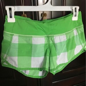 Lululemon Speed Shorts
