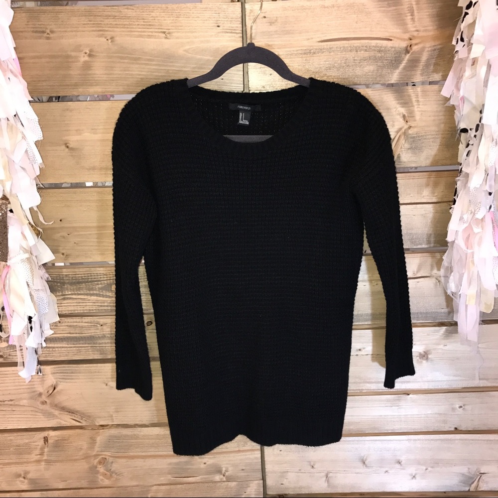 Black Long Sleeve Sweater