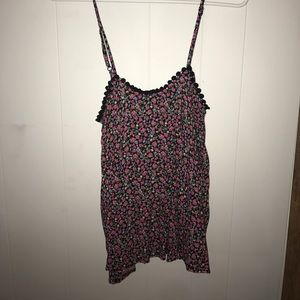Forever 21 floral crop top
