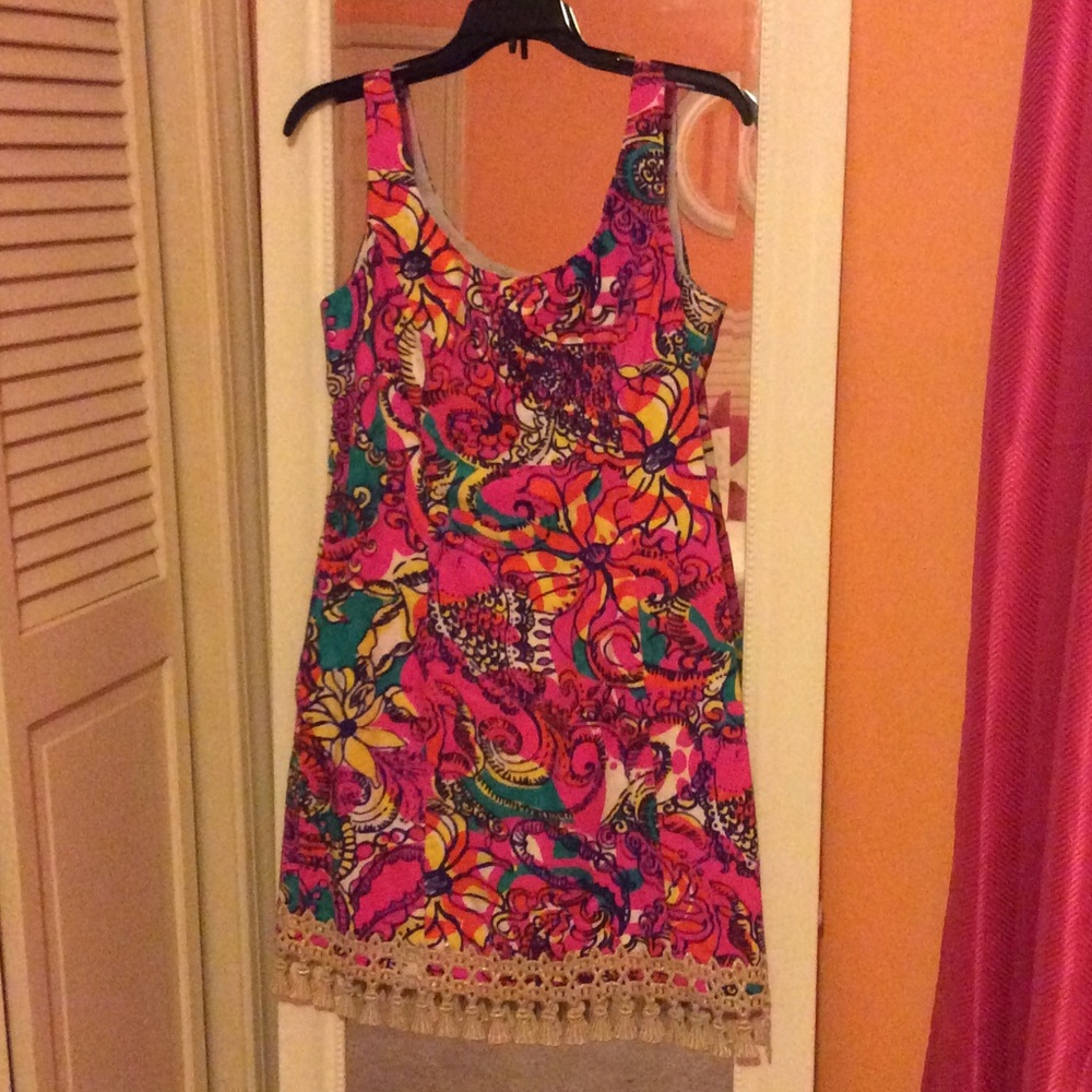 Lilly pultizer dress size 6 EUC dry cleaned
