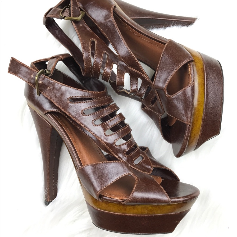 Colin Stuart Brown Platform heels (New)