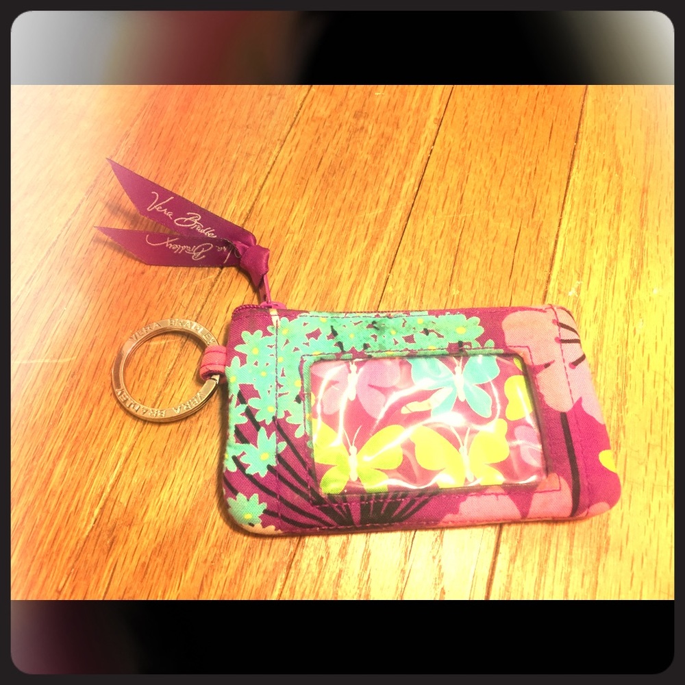 Vera Bradley ID & Change Holder/Keychain