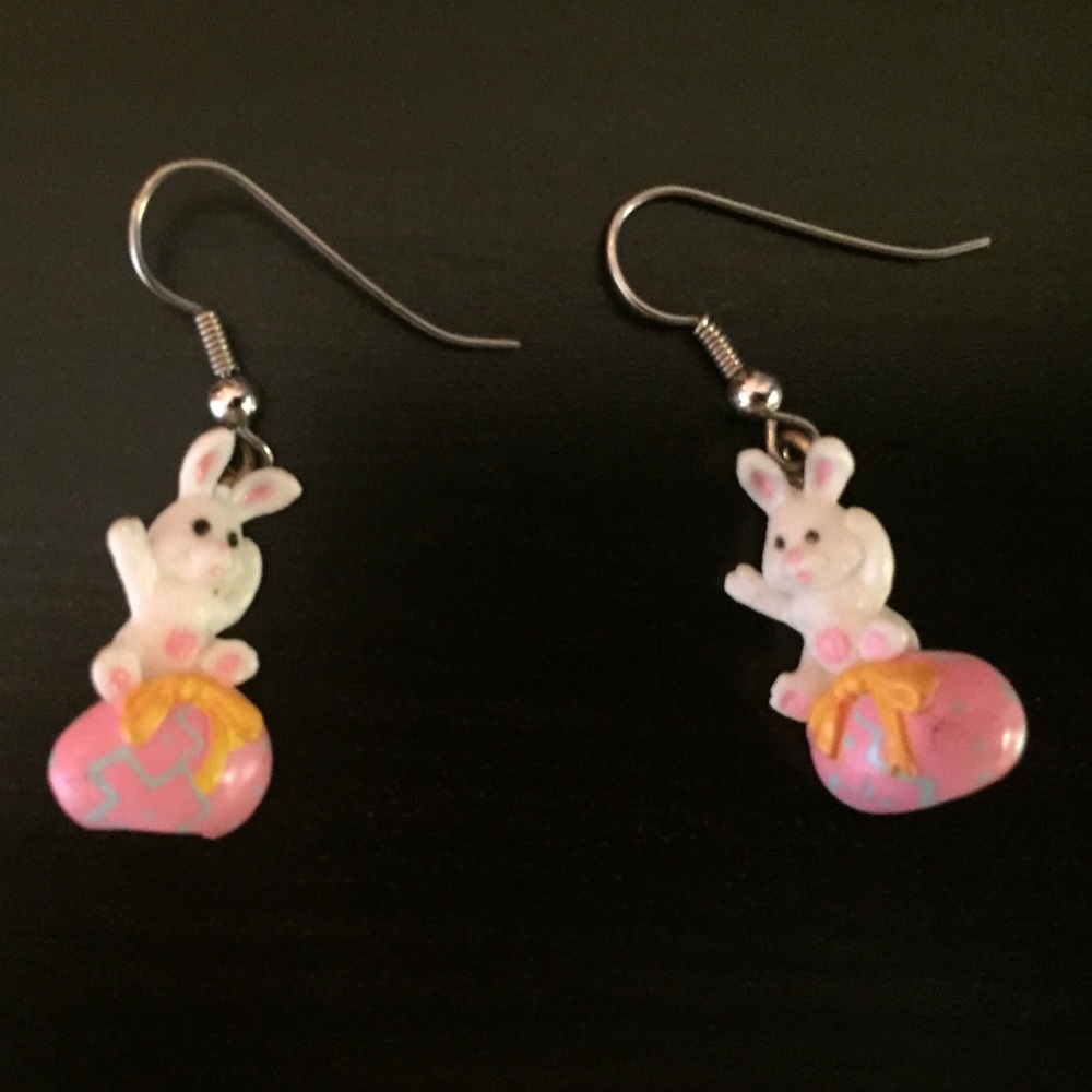 Vintage Bunny Earrings