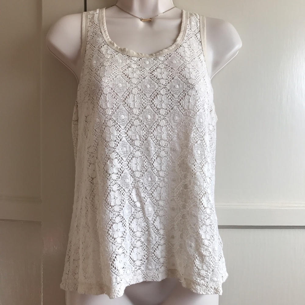 Forever 21 lace racerback tank