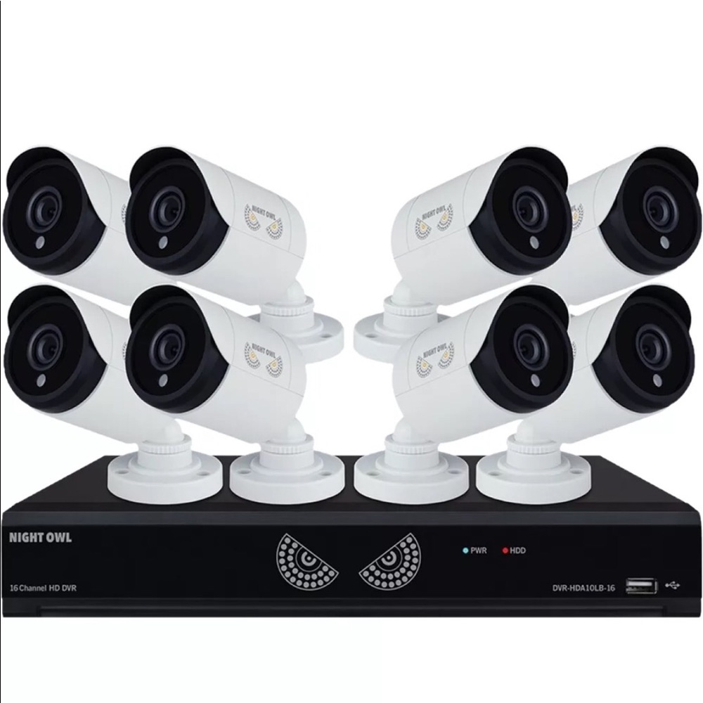 Night Owl security system 1080p HD