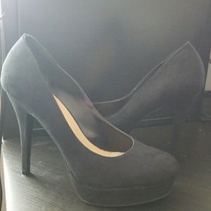 Lauren Conrad platforms, black