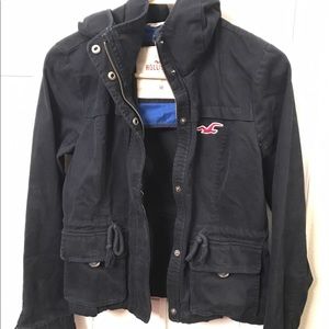 Navy blue Hollister jacket