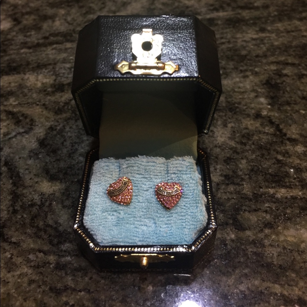 Juicy Couture Heart Earrings