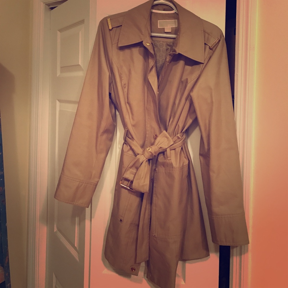 MK rain coat