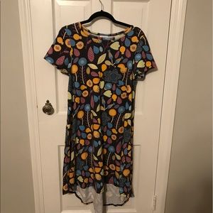 Like new Lularoe Carly dress size small