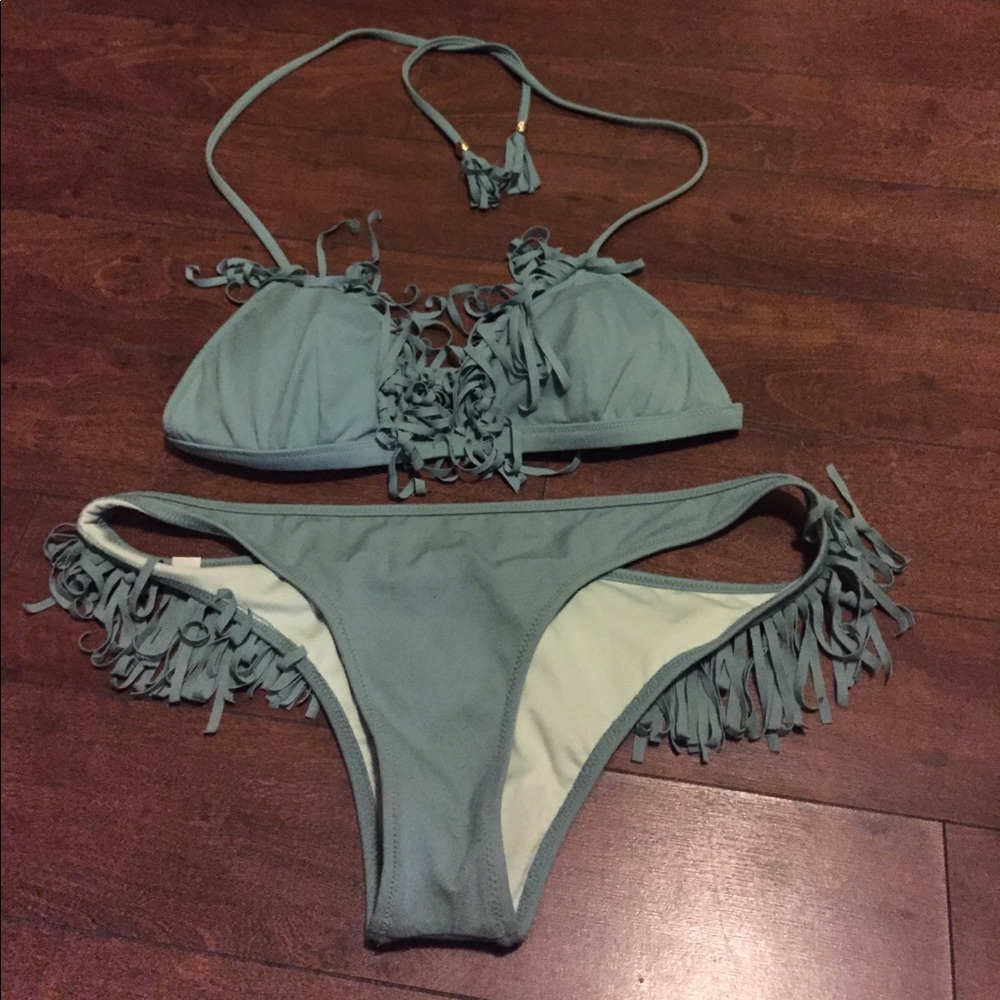 Stunning VS Fringe Bikini