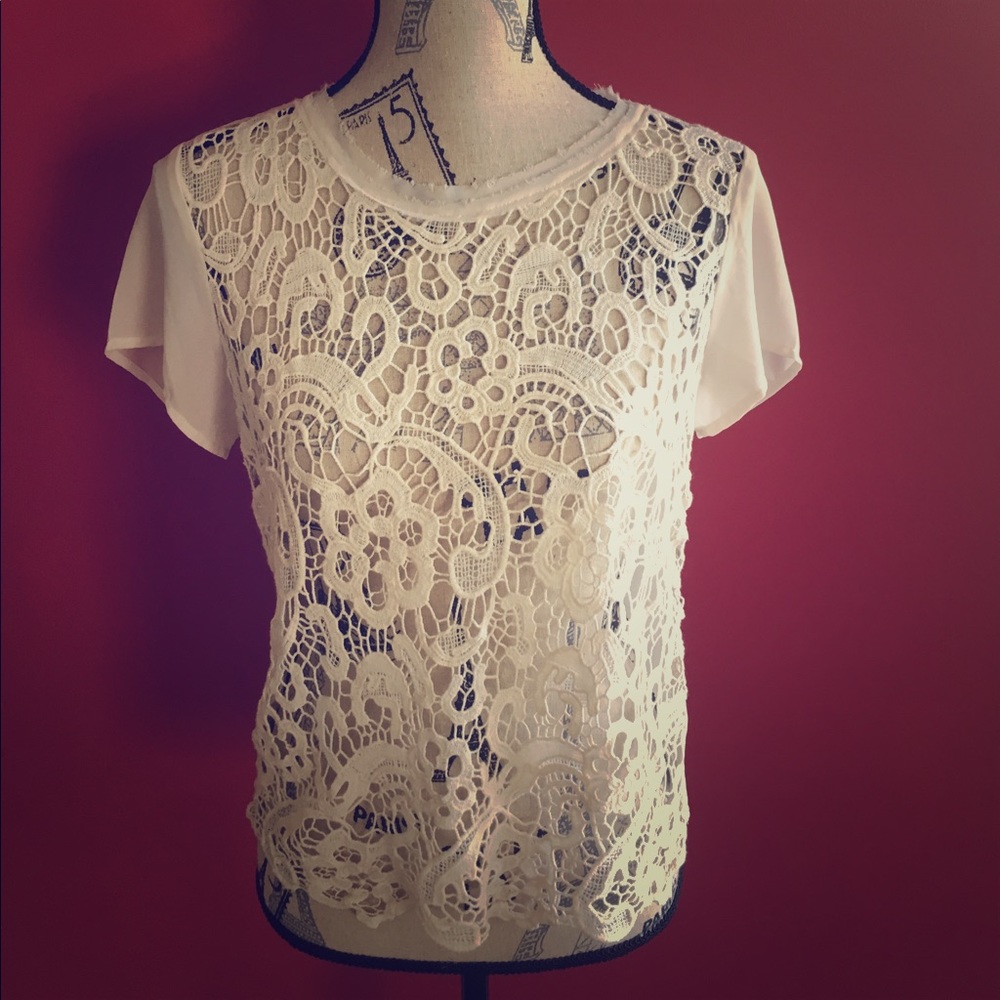 Forever 21 lace shirt