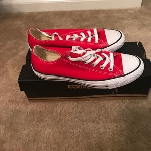 Red Low Top Converse