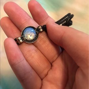 Black and blue bracelet