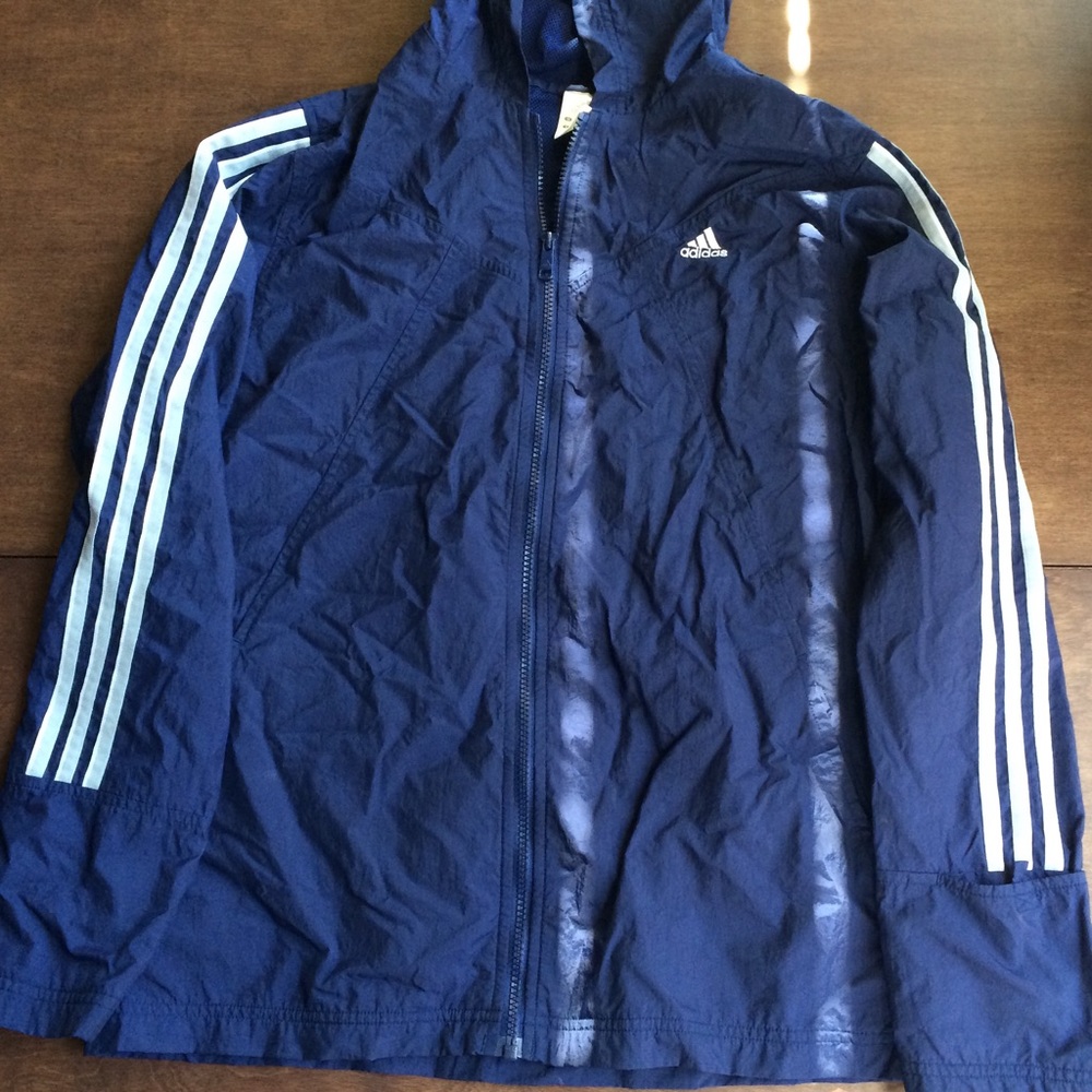 ⚪️3/$15 Adidas Windbreaker