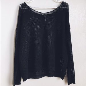Black Knitted Longsleeve