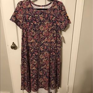 Gorgeous NWT small Lularoe Carly dress