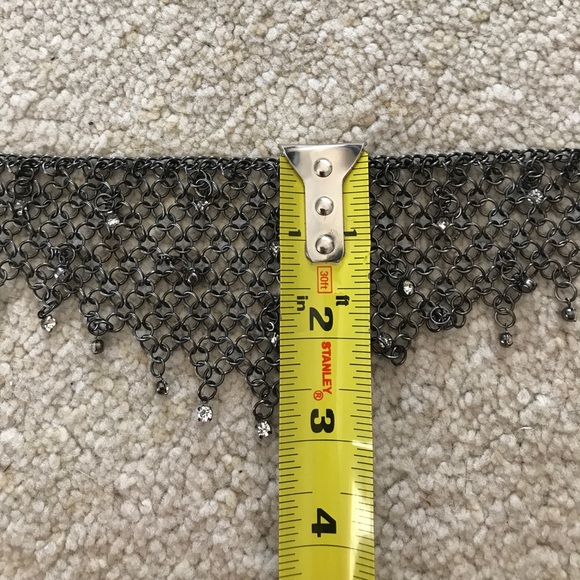 NWOT links & crystal statement necklace - Picture 5 of 5