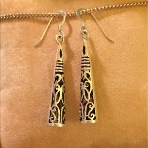 Sterling Silver filigree Earrings